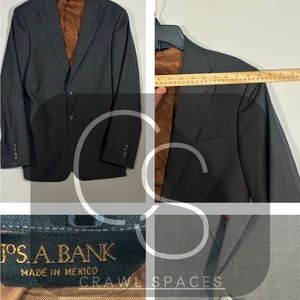 Jos. A Bank Slim Fit Black Jacket